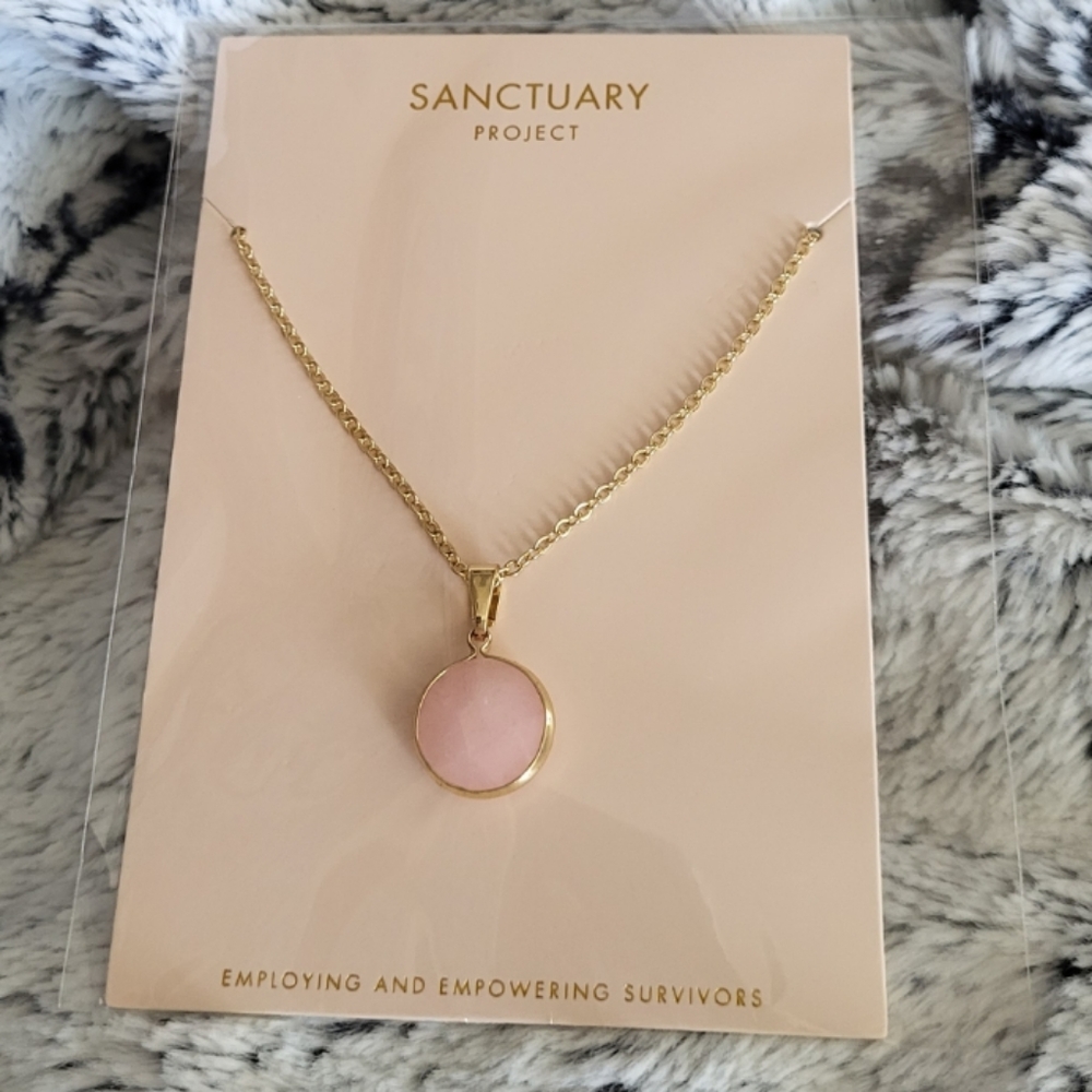 Sanctuary Project Rose Serenity Necklace NWT